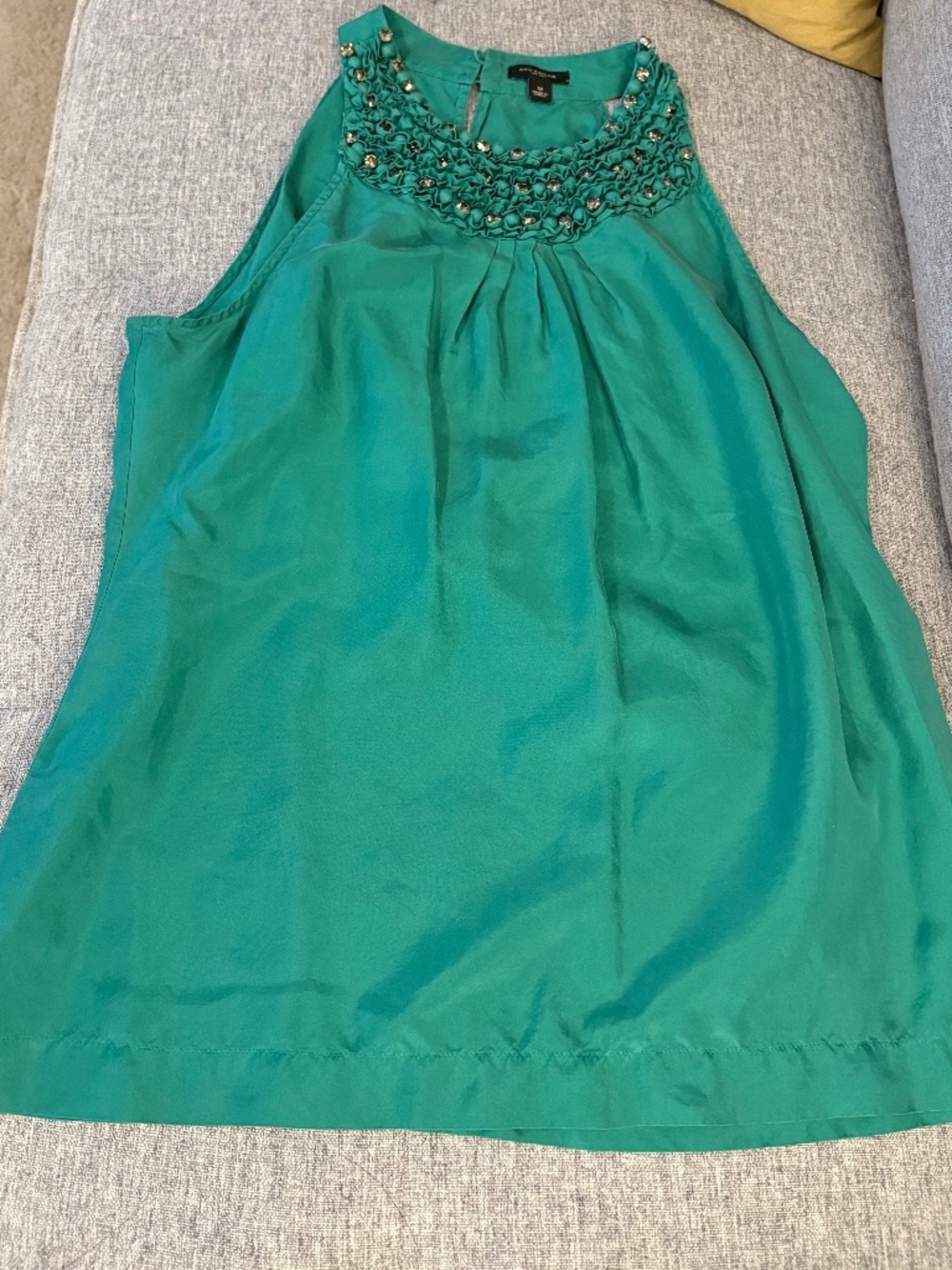 Ann Taylor Sleeveless Dress Blouse